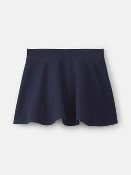 Oshkosh B'gosh - Toddler Girls Uniform Ponte Skorts - Navy Blue
