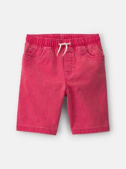 Oshkosh B'gosh - Kids Boys Stretch Twill Shorts - Red