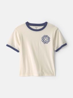 Oshkosh B'gosh - Kids Boys Oshkosh Clover Graphic T-Shirt - White