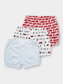 Carter's - Baby Boy Organic Cotton Blommer In Assorted Prints (Pack of 3)
