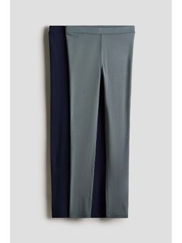 H&M - Boys Multi-Color 2-Pack Thermolite Longjohns Leggings