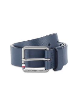 Tommy Hilfiger - Horsens Men Leather Non Reversible Belt - Navy Blue