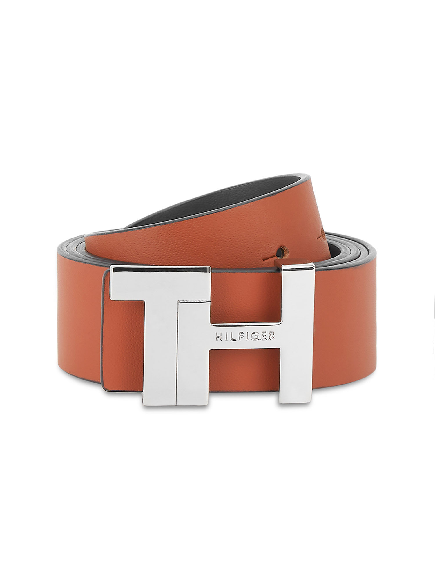 tommy hilfiger men's leather reversible belt