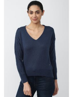 Van Heusen - Sweater-Navy Blue