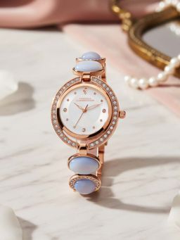 French Connection - Silver Dial Analog Watch for Women (FCD1SRGM)