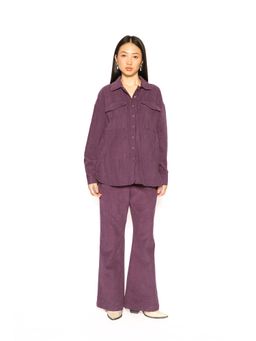 Contemponari - Purple Olympus Solid Co-Ord Set