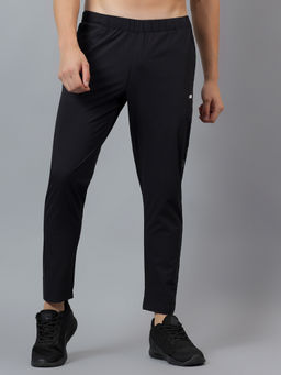 Dida - Men Black Solid Trackpant