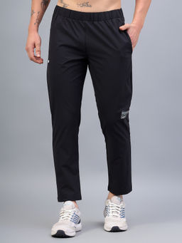 Dida - Men Black Solid Trackpant