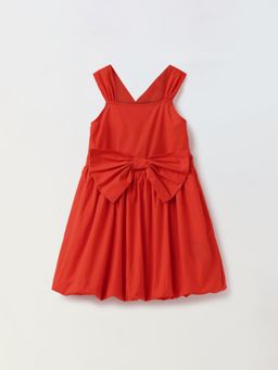 Spunkies - Radiant Red A-Line Dress