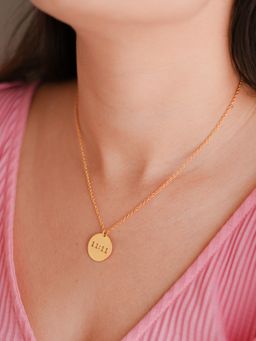 ALSO-A LOOK TO STAND OUT - 11:11 Coin Necklace