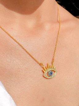 ALSO-A LOOK TO STAND OUT - Evil Eye Necklace