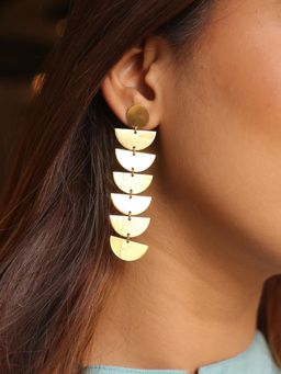 ALSO-A LOOK TO STAND OUT - Gold Handmade Earrings