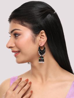 Anika's Creations - Antique Multi-Handmade Celebrity Inspired Latest Trendy Stylish Jhumka Earrings