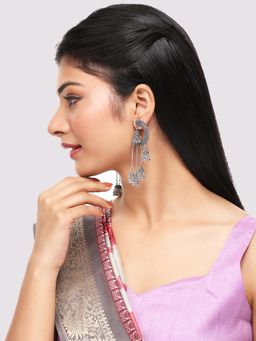 Anika's Creations - Stylish And Antique Celebrity Inspired Latest Trendy Stylish Jhumka Earrings