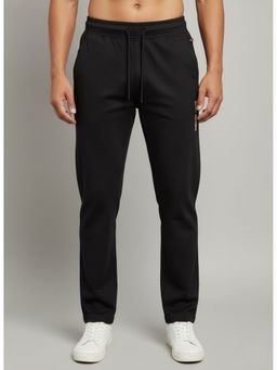 SANDPIPER - Navy Blue Men Cotton Lycra Trackpant