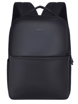 WILDHORN - Black Solid Polyester Adults-Unisex Backpacks (L)