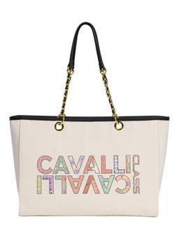 Cavalli Class - Black Synthetic Vale Tote Bag