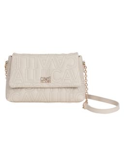 Cavalli Class - Beige Synthetic Luisa Crossbody Bag