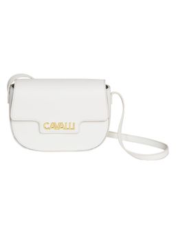 Cavalli Class - White Synthetic Lara Crossbody Bag