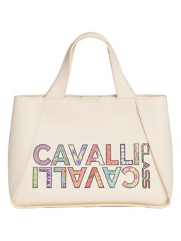 Cavalli Class - Off White Synthetic Ludovica Handbag