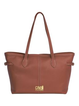 Cavalli Class - Brown Synthetic Pelia Tote Bag