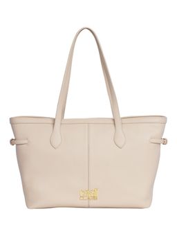 Cavalli Class - Beige Synthetic Pelia Tote Bag
