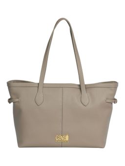 Cavalli Class - Grey Synthetic Pelia Tote Bag