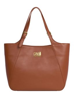 Cavalli Class - Brown Synthetic Valle Shoulder Bag