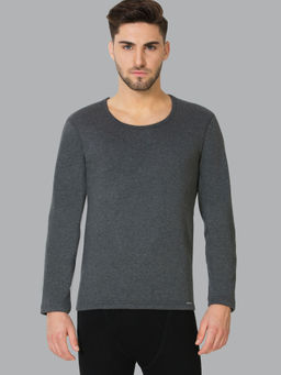 Van Heusen Innerwear - Men Warmtech & Full Sleeve Thermal Top - Grey