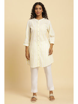 W - White Checks Tunic