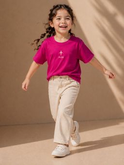 FLCN - Pink Girls Boxy T-Shirt