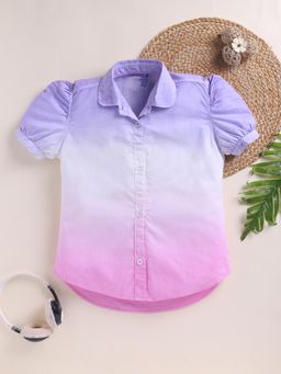 Toonyport - Purple Boys Cotton Tie-Dye Shirt