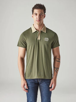 Levi's - Mens Olive Polo T-Shirt