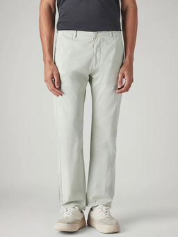 Levi's - Mens Grey Solid/Plain Trousers