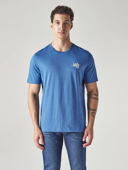 Levi's - Mens Blue Solid/Plain T-Shirt