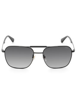 Police - Men Full UV Protected Grey Lens Square Sunglasses (58)