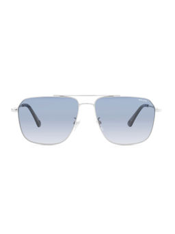 Police - Men Full UV Protected Grey Lens Square Sunglasses (60)