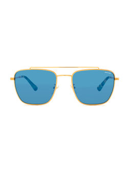 Police - Men Full UV Protected Blue Lens Square Sunglasses (56)