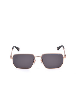 Police - Men Full UV Protected Grey Lens Square Sunglasses (57)
