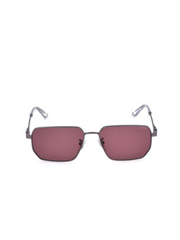 Police - Men Full UV Protected Pink Lens Square Sunglasses (57)