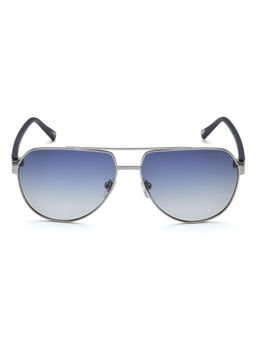 Police - Men Full UV Protected Blue Lens Pilot Sunglasses (59)