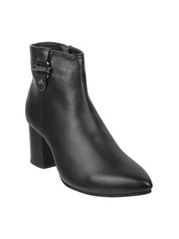 Mochi - Solid Black Casual Boots