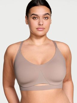 Victoria's Secret - Beige Elevate Strappy Comfort Sports Bra