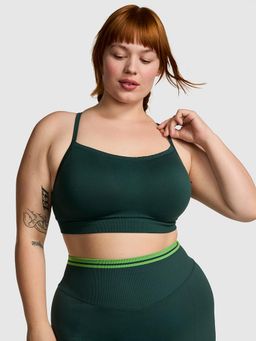 Victoria's Secret - Seamless Air Light-Support Green Sports Bra