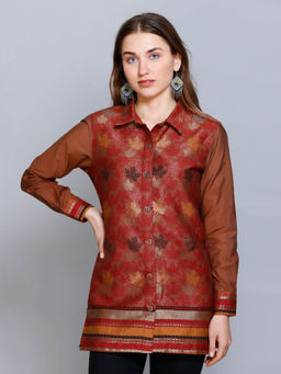 Kidar - Women Ethnic Wear Cotton Silk Kurti