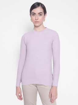 CRIMSOUNE CLUB - Womens Purple Sweater