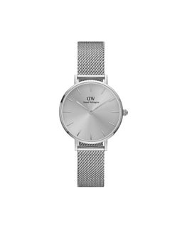 Daniel Wellington - Petite Women Silver Round Dial Analog Watch - DW00100464K (M)