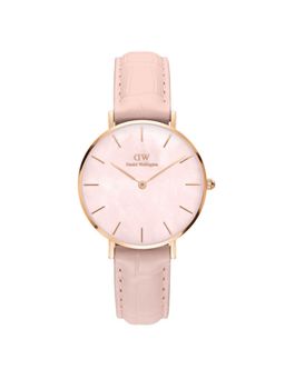 Daniel Wellington - Petite Women Pink Round Dial Analog Watch - DW00100514K (M)