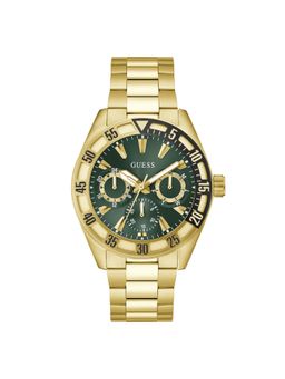 Guess - Green Round Dial Analog Mens Watch - GW0904G2 (M)