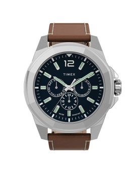 Timex - Essex Analog Blue Round Dial Mens Wrist Watches - TW2U42800UJ (M)